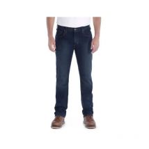 Jean Rugged Flex Straight Tapered 102807 CARHARTT Erie Bleu T.40 - 102807-491-W33L32