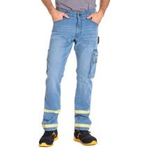 Rica Lewis Pantaloni Jeans Claro Tasconi Denim Fluo Taglia 54