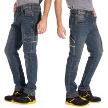 Jeans da Lavoro Elasticizzato Rica Lewis Jobdy Dirty Washed 58