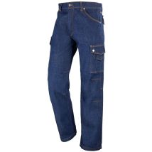 Jean's multipoches craft worker denim bleu jean xl - FR(54)