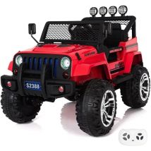 Jeep 4x4 Auto Elettrica per Bambini 12V - Rosso