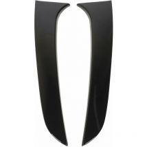 1 paire de becquet latéral de fenêtre arrière, garniture de séparation d'aile latérale gauche droite pour série 1 F20 F21 2012 à 2019 noir brillant