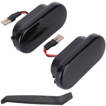 2 luci di posizione laterali a led, indicatore di direzione del parafango, modifica auto, affumicato - Jeffergarden