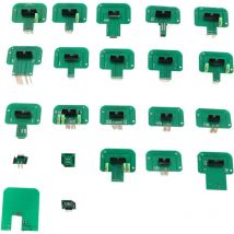 Jeffergarden - 22 adattatori per sonde bdm, larghezza 60 mm, strumento di ottimizzazione del chip ecu per sonda programmatore ecu k‐tag