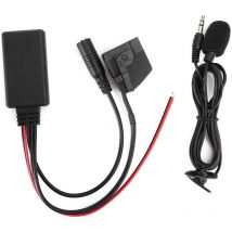 Jeffergarden - Adaptador Bluetooth MFD2 RNS2 de 18 pines, Cable auxiliar inalámbrico de Radio apto para Seat Altea Leon Toledo