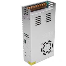 ZY - Jeffergarden Adaptador de controlador de fuente de alimentación de interruptor Aleación de aluminio DC24V Tira de luz de pantalla led Impresora