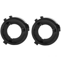 Jeffergarden - Adaptateur d'ampoules de phares led H7, support de Base pour Golf 6, 2 pièces