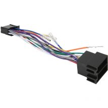 Jeffergarden Adaptateur de harnais Radio sans fil ISO 16 broches, remplacement résistant à la chaleur sans perte pour Mitsubishi