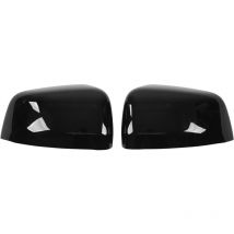Autocollant de couverture de rétroviseur de porte noir brillant, protecteur de botier de rétroviseur d'aile de remplacement pour Jeep Grand Cherokee
