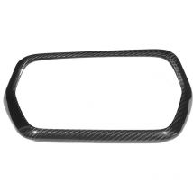 Jeffergarden Autocollant de garniture de cadre de Navigation de Console en Fiber de carbone, réaménagement adapté à Chevrolet Camaro 2016 – 2019