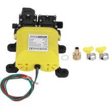 Prenfle - Jeffergarden Bomba de alta presión de diafragma 12V 120W 8L con conector de cobre Inyección automática de agua