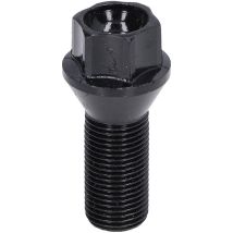 Jeffergarden - Boulon de roue M14x1,25, écrou, goujon en acier forgé à froid, remplacement noir pour séries 1 2 3 5 7 X1 X3 X5 X6
