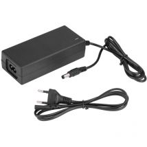 Jeffergarden Câble d'adaptateur d'alimentation de chargeur de charge sûr 2A pour prise EU de batterie au Lithium