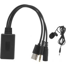Cble Audio Bluetooth automatique adaptateur de Microphone aux adapté à Hyundai Accent / Azera / Elantra / Genesis - Jeffergarden
