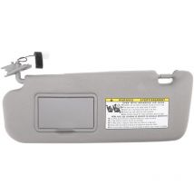 ZY - Jeffergarden Conjunto de visera gris con bloqueo uv 852013K010QD de repuesto para Hyundai Sonata 2006-2008 izquierda