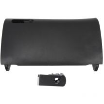 Coperchio del vano portaoggetti con fibbia abs antigraffio facile da pulire 8E1857124A per A4 B7 dal 2001 al 2008 Nero - Jeffergarden