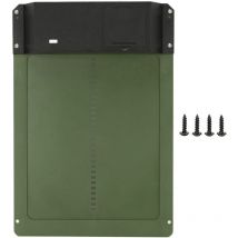 Détection automatique de lumière de porte de poulailler, étanche IP44, alimentée par batterie, porte de poulailler verte - Jeffergarden