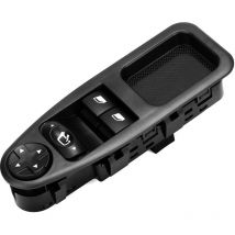 Jeffergarden - Elevalunas eléctrico interruptor maestro elevador 6554.ZJ reemplazo de 13 pines para Citroen