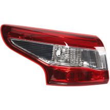 Jeffergarden - Fanale posteriore per auto impermeabile antiurto led ala esterna lampada posteriore per Qashqai MK2 J11 dal 2014 al 2016 12V sinistra: