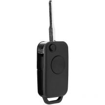 Jeffergarden - Flip 1 Bouton Télécommande Key Fob Case Shell Cover Fit Pour Mercedes Benz Classe 1984-2004