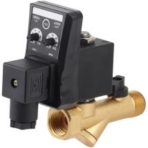 Jeffergarden - G1/2 DN15 Automatisches elektronisches zeitgesteuertes Ablassventil für Luftkompressor-Kondensat (AC230V)
