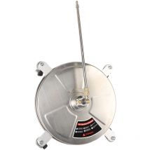 Jeffergarden Idropulitrice da 15 pollici per superfici professionale 4000PSI con 4 ruote Connettore rapido da 1/4 di pollice