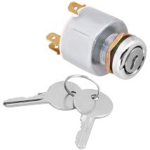Interruttore di accensione da 12 v, resistente SPB501 con 2 chiavi universale per la maggior parte delle auto, moto e barche per Lucas: - Jeffergarden