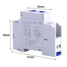 Jeffergarden Interruttore orario ac 220-240 v, timer conto alla rovescia automatico per l'elettrodomestico, pubblicità, lampada, corridoio, scala