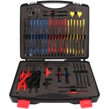 Eosnow - Kit de fils de Test multimètre, 92 pièces, ensemble de sondes de Test de relais électrique multifonctions pour véhicules 12V 24V