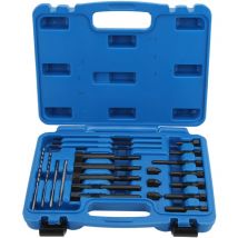 Jeffergarden - Kit di strumenti per la rimozione degli elettrodi delle candelette da 22 pezzi/set portatile in metallo completo di scatola di