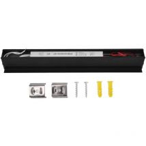 Lampada da parete moderna metallica per esterni Lampada da parete a led impermeabile a striscia lunga per portico AC176‐264V Lunghezza 50 cm