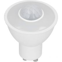 Lampadina GU10 con rilevamento del corpo a infrarossi 5W 500LM led per corridoio a soffitto AC100-240V Luce bianca - Jeffergarden