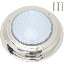 Jeffergarden - Lampe de courtoisie led pour bateau de 16,5 cm, 12 v dc, 18 perles de lampe led en acier inoxydable 316 pour caravane, camping-car,