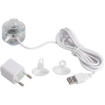 Jeffergarden Lampe de décoration d'aménagement paysager Submersible imperméable d'aquarium de lumière de bulle d'aquarium sous-marine EU