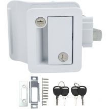 Loquet de porte de camping-car en alliage de Zinc, serrure de porte d'entrée de remorque de voyage, accessoires de voiture pour Yacht camping-car