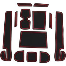 Lot de 12 tapis de doublure de console centrale de rechange flexibles inodores pour Suzuki Swift 20182020 - Jeffergarden