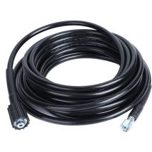 Jeffergarden - Manguera de limpieza de alta presión con rosca M14xM22 de 10m, accesorios de limpieza aptos para Karcher K2 K3