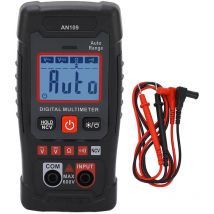 Jeffergarden - Multímetro digital 4000 recuentos de tensiones de voltaje automotrices Herramienta de medidor de resistencia ncv