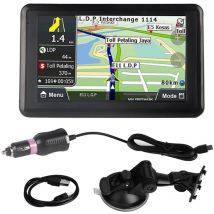 Jeffergarden - Navigateur universel de voiture d'écran tactile de 5 pouces Navigation gps DDR256M 8G MP3 fm carte de l'europe 508