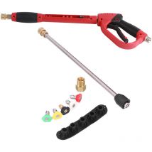 Nettoyeur haute pression avec rallonge, 5 embouts de buse, 5200 psi, 8 gpm, débit d'eau de remplacement pour Generac - Jeffergarden