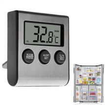 Jeffergarden - Nouveau Thermomètre numérique de pièce de congélateur de réfrigérateur de température de réfrigérateur d'affichage à cristaux liquides