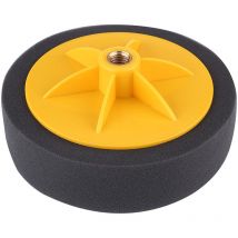 Outil de Kit de tampon de cirage de polissage de roue d'éponge de 6 pouces/15 cm pour le polisseur de voiture noir - Jeffergarden