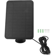 YB - Jeffergarden Panel solar de 4W y 5V para cámara de seguridad Arlo Ring Blink, cargador impermeable IP65 con soporte ajustable de 360 ​​grados,