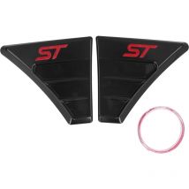 YB - Jeffergarden Par de embellecedores de cubierta de ventilación lateral de guardabarros para accesorio de modificación estilo st rs para Ford