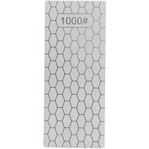 Jeffergarden - Pierre à aiguiser,Pierre à aiguiser en diamant rectangulaire, plaque d'afftage de couteaux en diamant, pierre à aiguiser, outil de