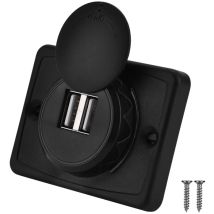 Rosvola - Jeffergarden Presa Usb Per Auto, Caricabatterie 12-24v 3.1a, Porta Pratica E Facile Da Usare Per Accessori Di Alimentazione Del Veicolo Rv