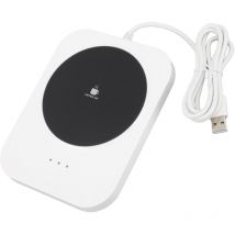 Jeffergarden - Réchauffeur de boisson Intelligent 55 °C, alimentation usb chaude constante, tasse à café, réchauffeur électrique pour bureau 5V blanc
