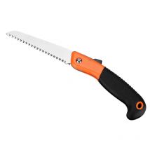 Scie d'élagage portative pliante de 150 mm à 9 dents avec poignée antidérapante, outil d'élagage d'arbre pour le jardinage en plein air - Jeffergarden