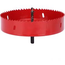 Jeffergarden Sega a tazza rotonda bimetallica fresa per trapano accessori hardware industriale M42 metallo(165 )