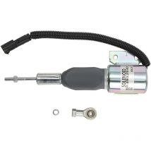 Solénode d'arrêt de moteur Diesel 24V 3932530, solénode d'arrêt de carburant de remplacement pour moteur Cummins 5,9l 6BT - Jeffergarden